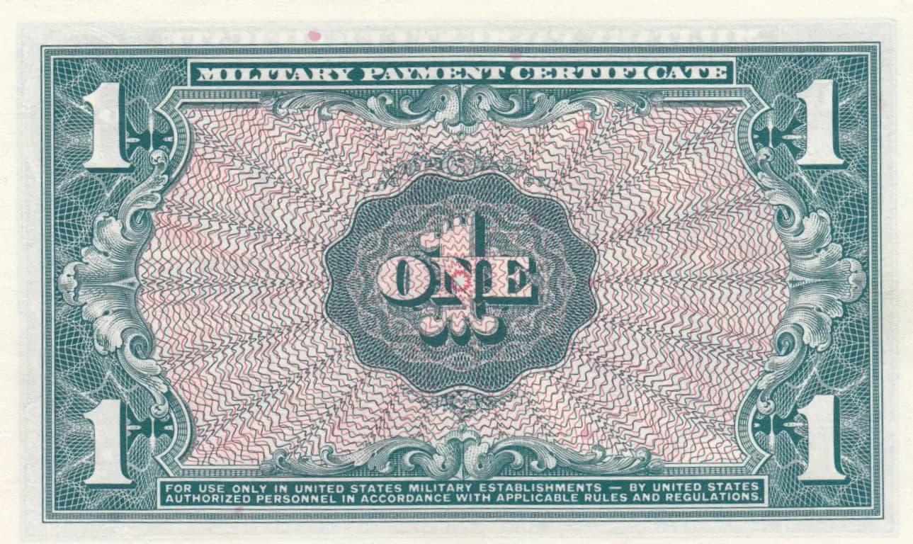 1 dollar 1964 from United States of America, P-M54 (1964) — image 2