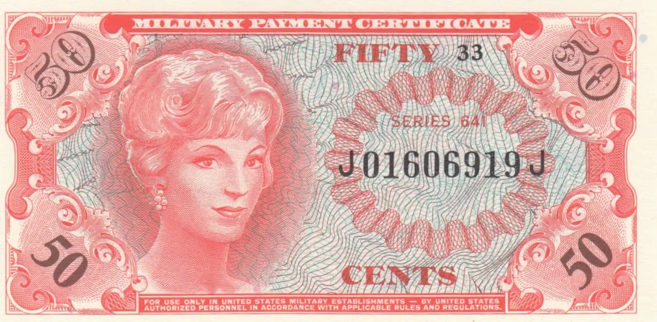 50 cents 1965 from United States of America, P-M60 (1965) — image 1