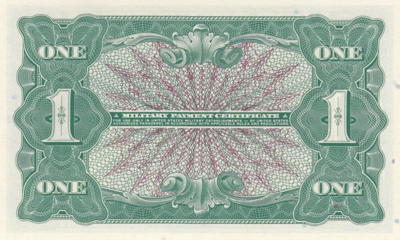 1 dollar 1969 from United States of America, P-M72E (1969) — image 2