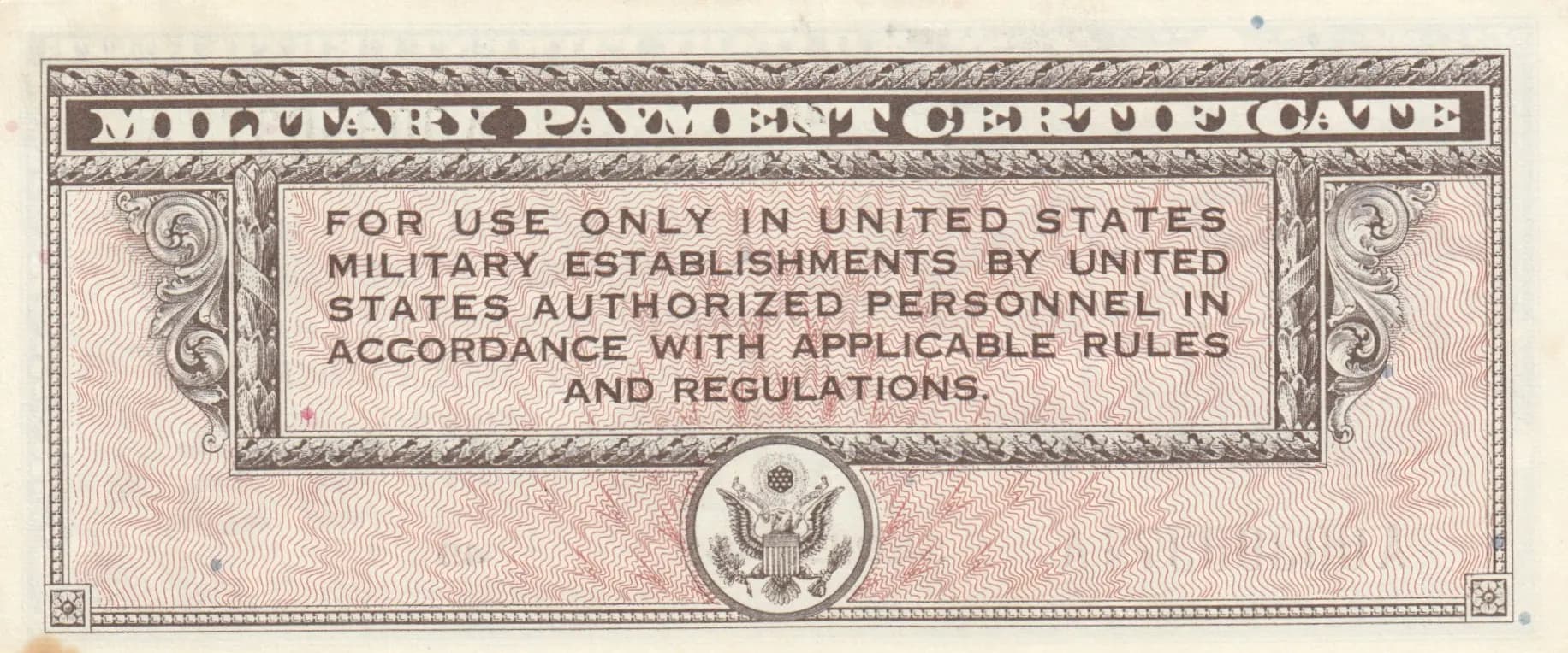 5 dollars 1946-47 from United States of America, P-M6 (1946) — image 2