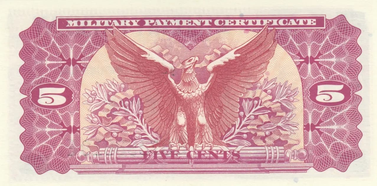 5 cents 1970 from United States of America, P-M91 (1970) — image 2