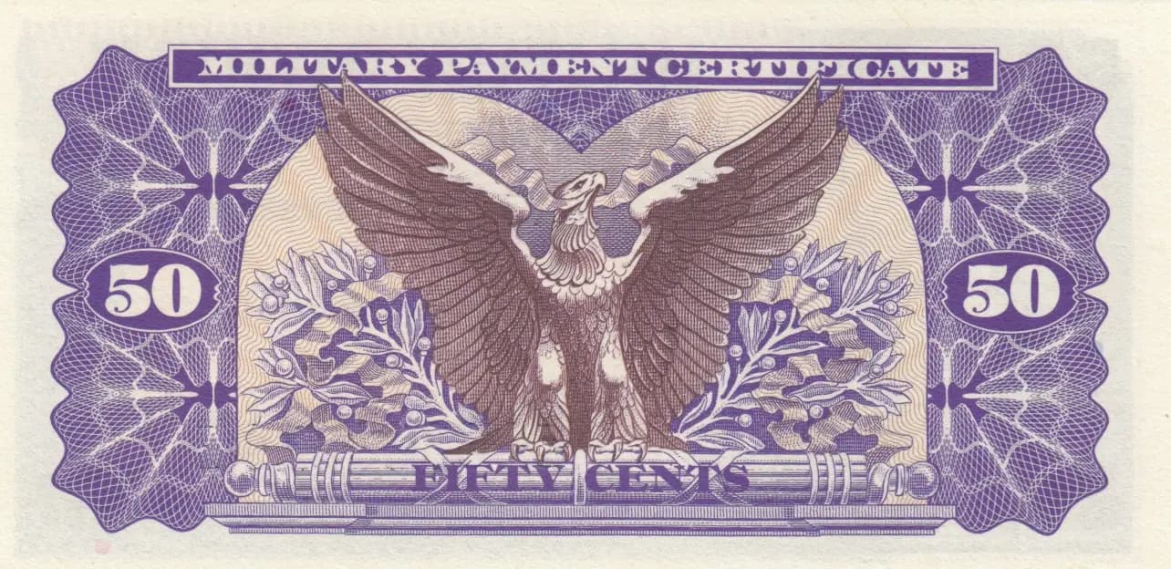 50 cents 1970 from United States of America, P-M94 (1970) — image 2