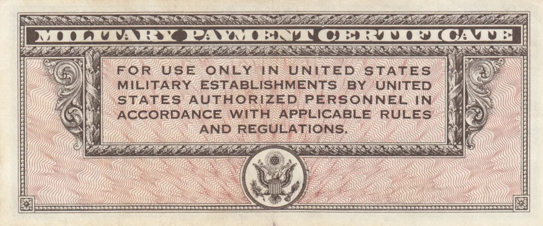 10 dollars 1946-47 from United States of America, P-M7 (1946) — image 2