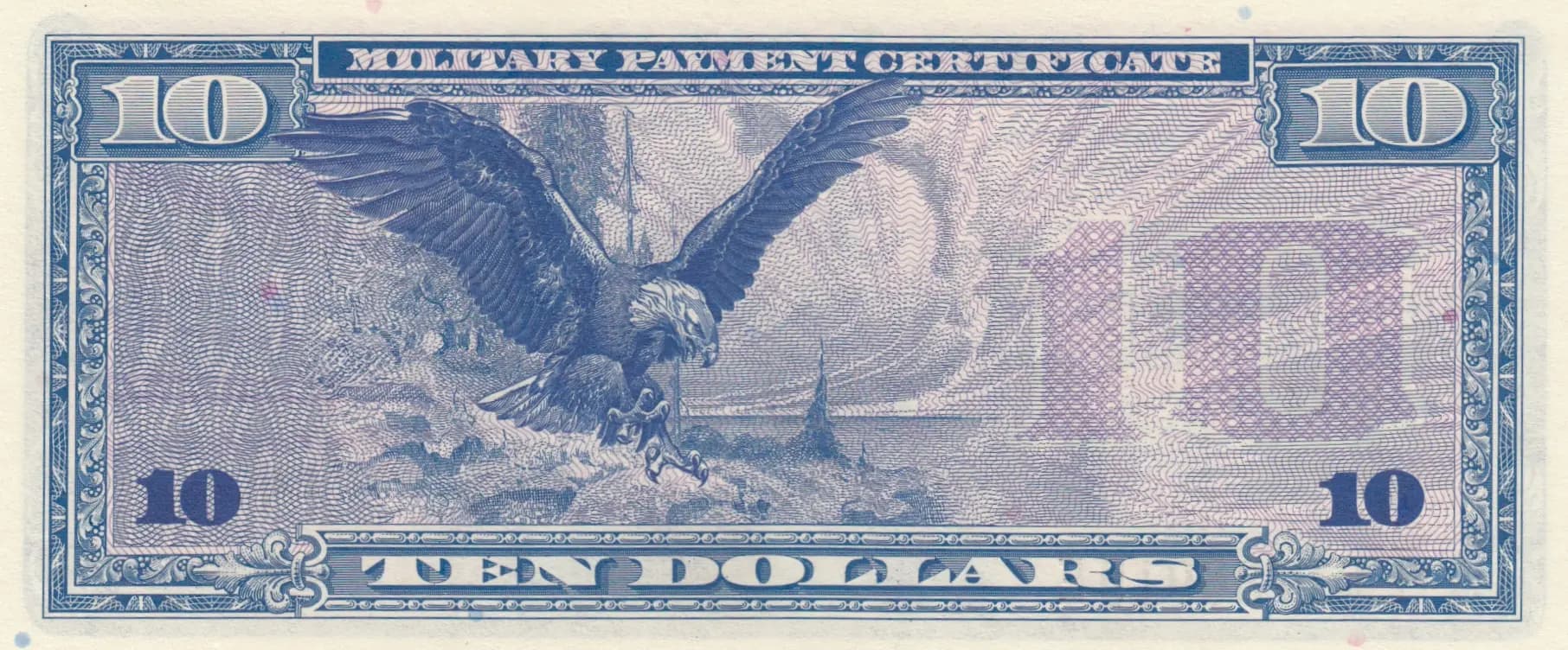 10 dollars 1970 from United States of America, P-M97 (1970) — image 2
