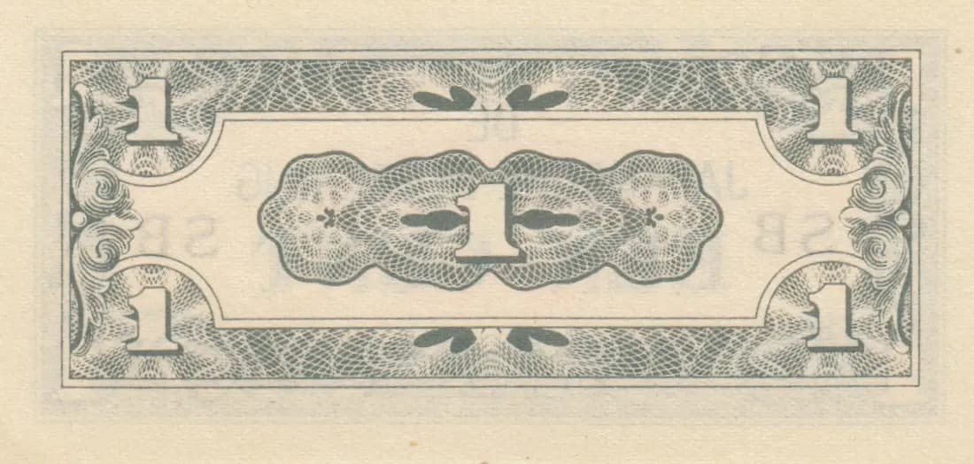 1 cent 1942 from Netherlands Indies, P-119a (1942) — image 2