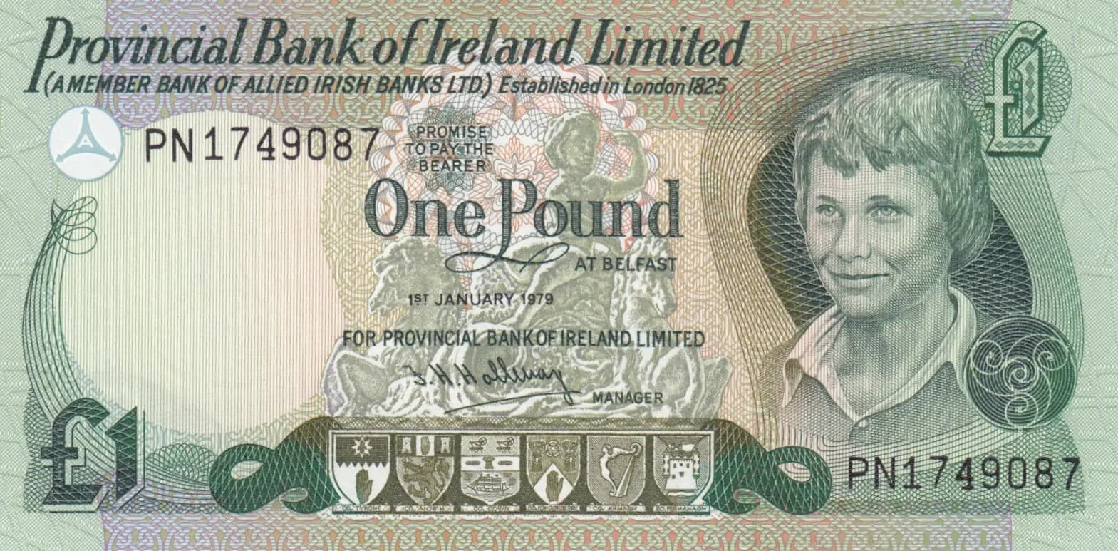 1 pound 1979 from Northern Ireland, P-247b