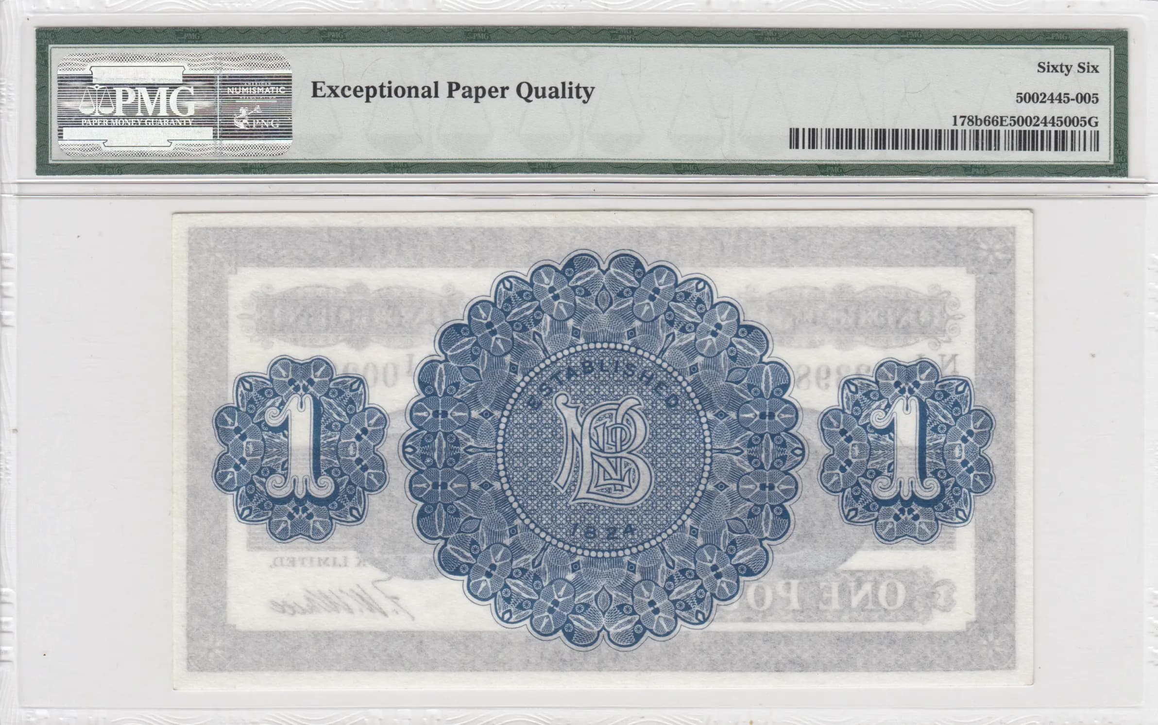 1 pound 1940 from Northern Ireland, P-178b (1940) — image 2