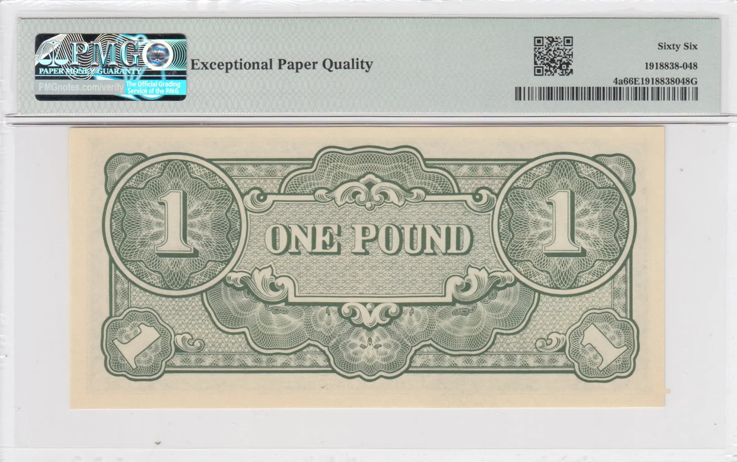 1 pound 1942 from Oceania, P-4 (1942) — image 2