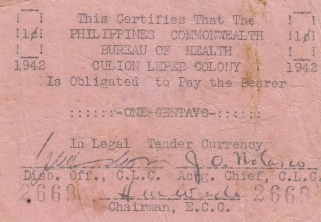 1 centavo 1942 from Philippines, P-S241 (1942) — image 1