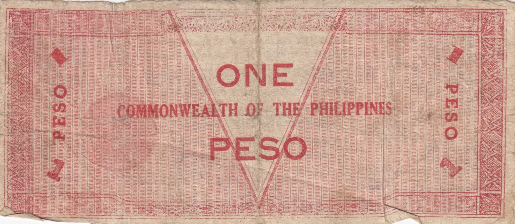 1 peso 1942 from Philippines, P-S646a (1942) — image 2