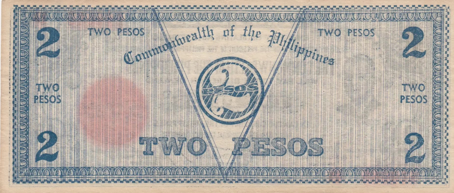 2 pesos 1942 from Philippines, P-S647A (1942) — image 2