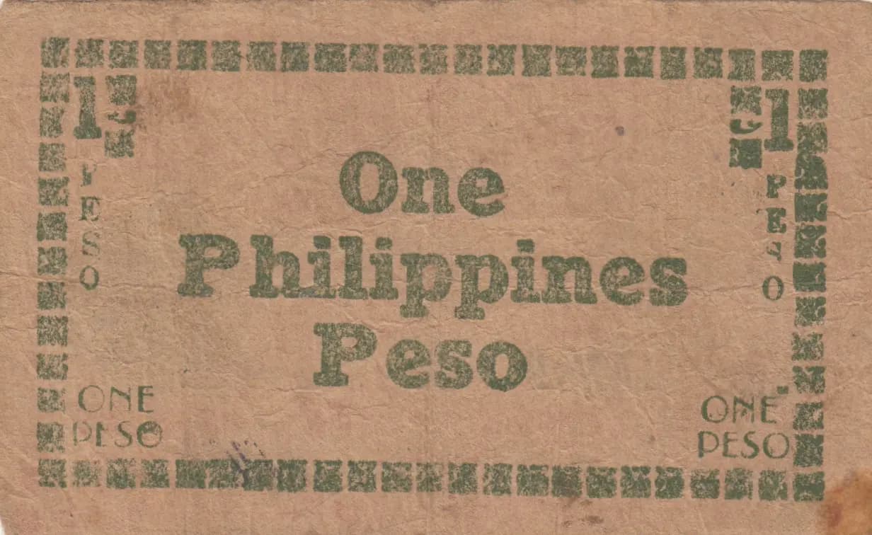 1 peso 1944 from Philippines, P-S672 (1944) — image 2