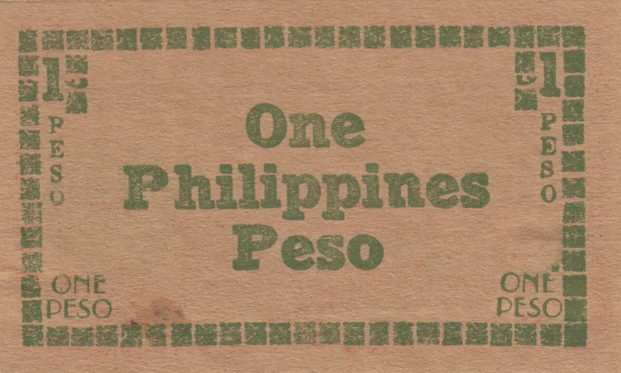 1 peso 1944 from Philippines, P-S672 (1944) — image 2