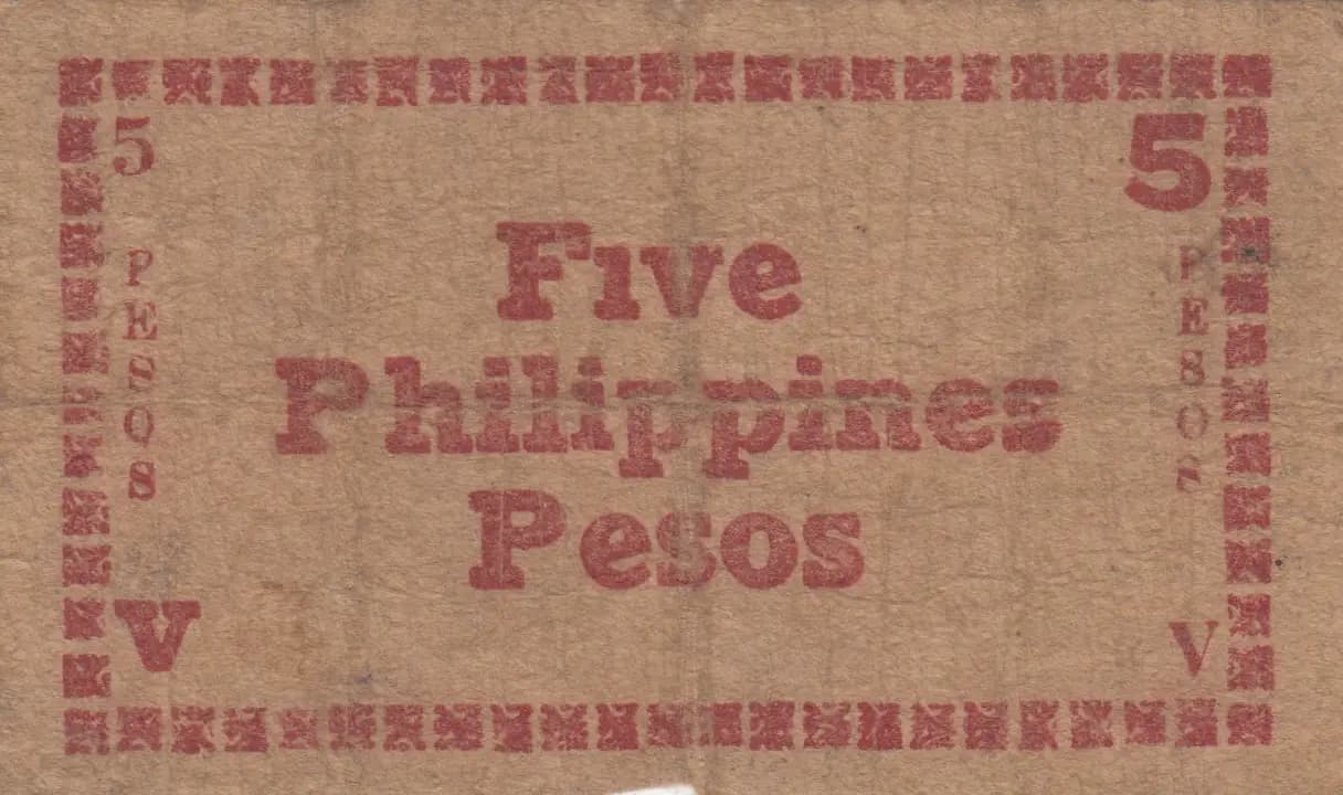 5 pesos 1944 from Philippines, P-S675 (1944) — image 2