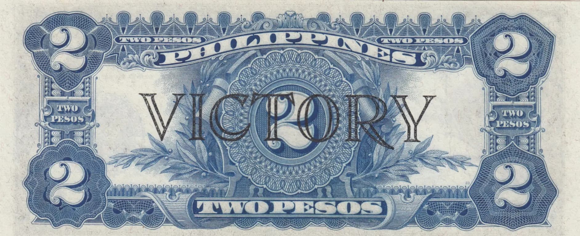 2 pesos 1944 from Philippines, P-95a (1944) — image 2