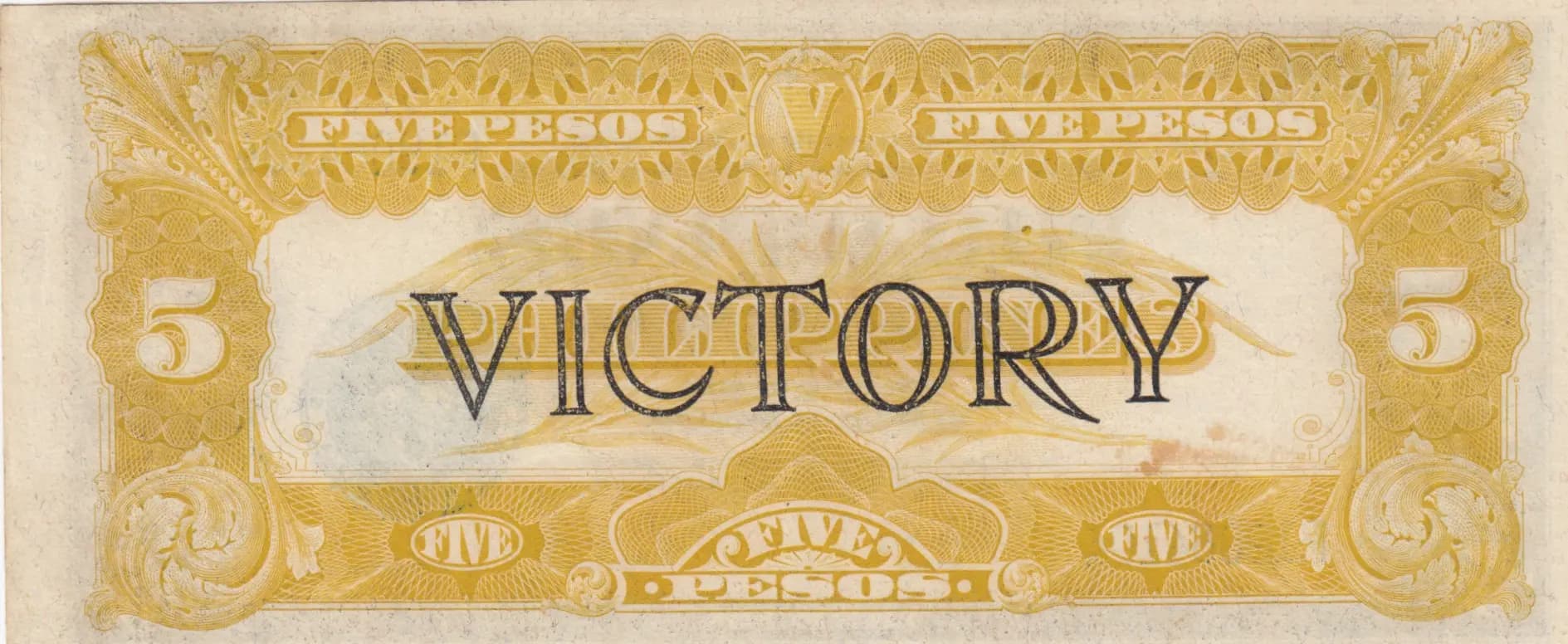 5 pesos 1944 from Philippines, P-96 (1944) — image 2