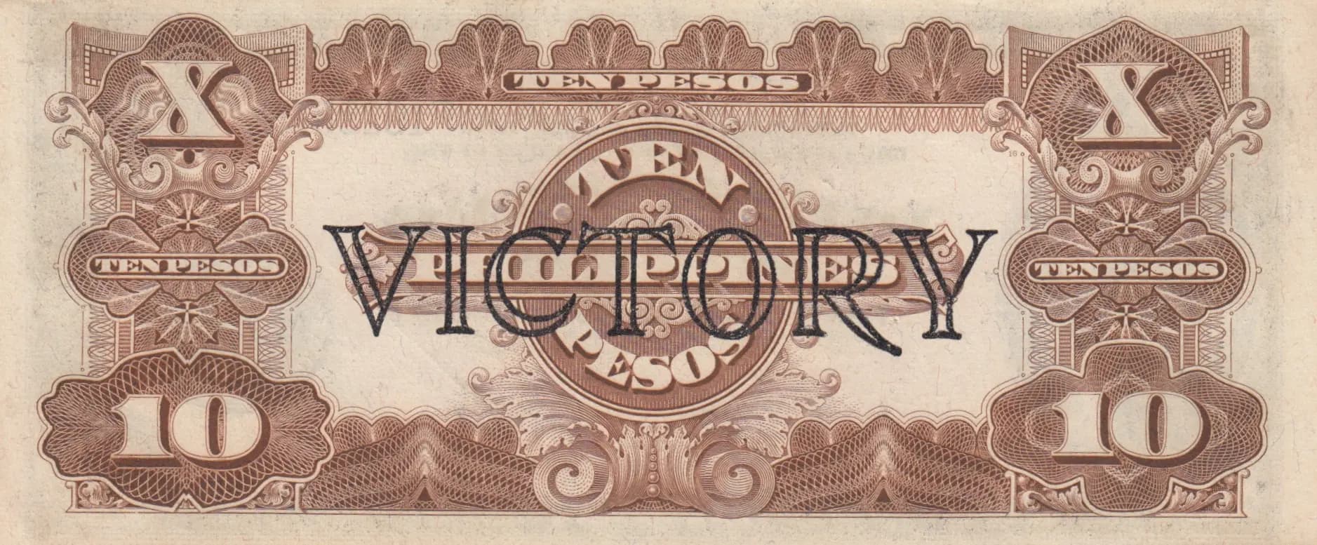 10 pesos 1944 from Philippines, P-97 (1944) — image 2