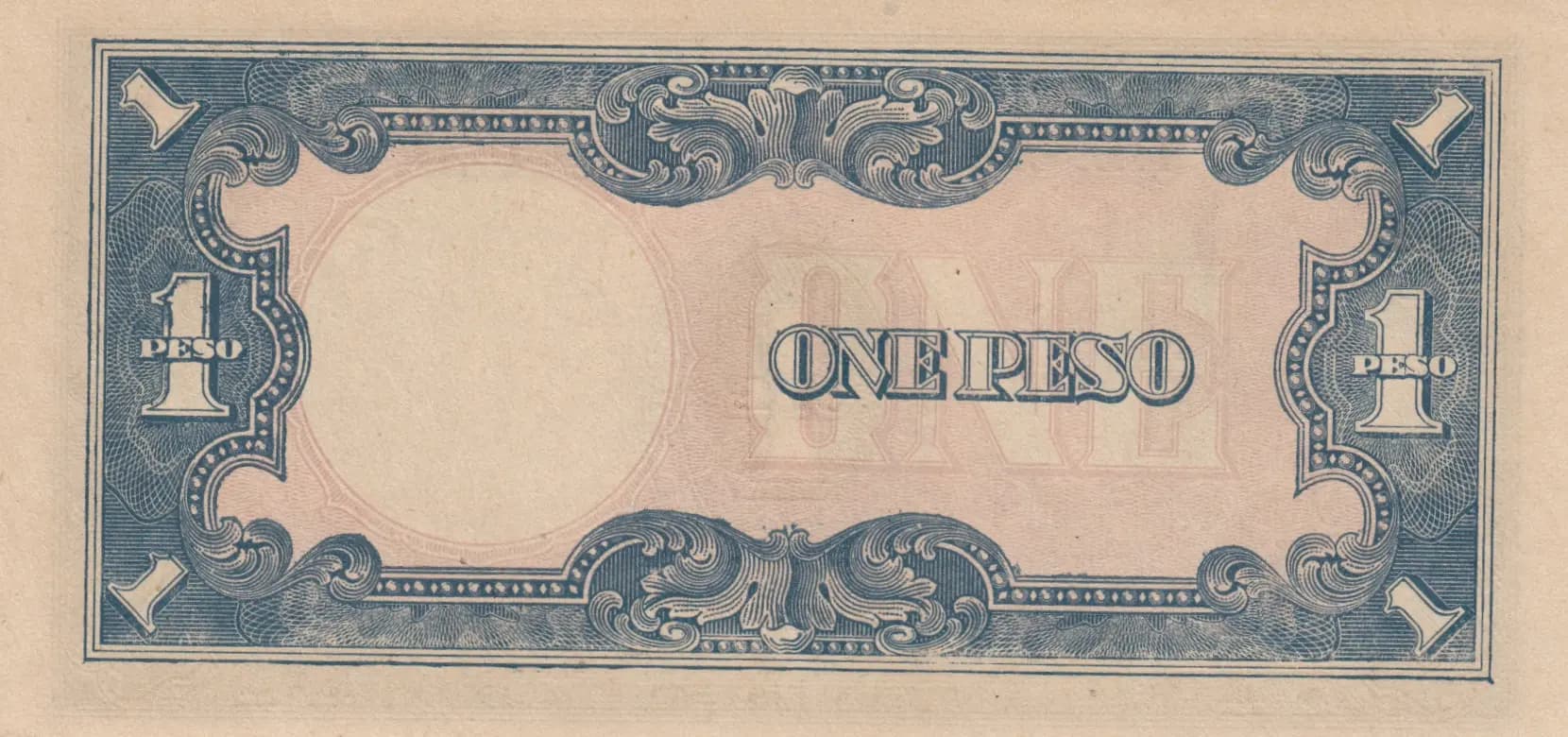 1 peso 1943 from Philippines, P-109a (1943) — image 2