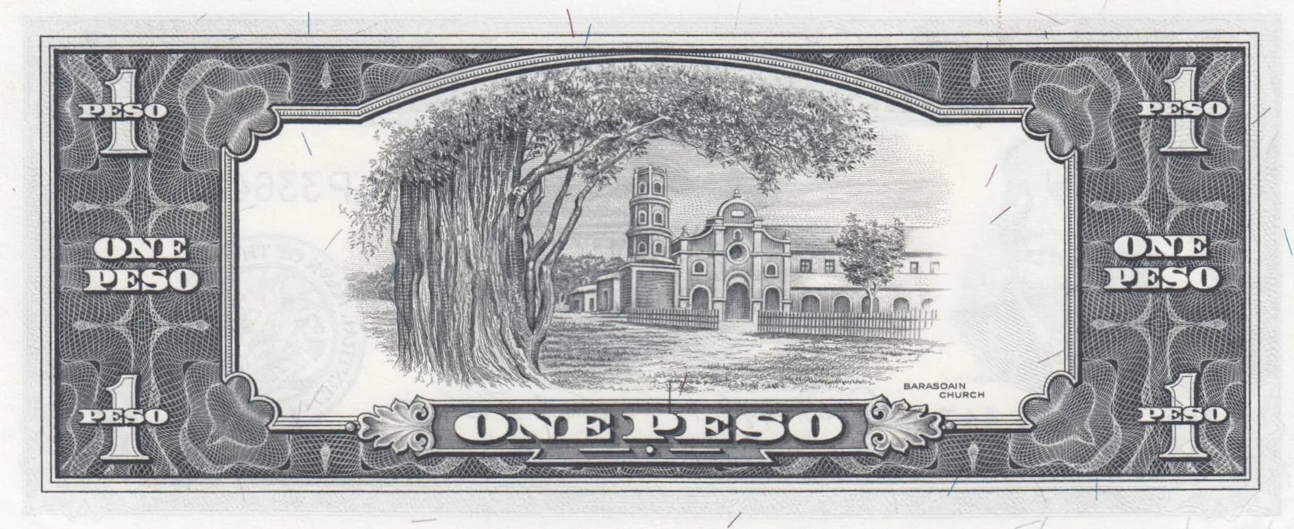 1 peso 1949 from Philippines, P-133f (1949) — image 2