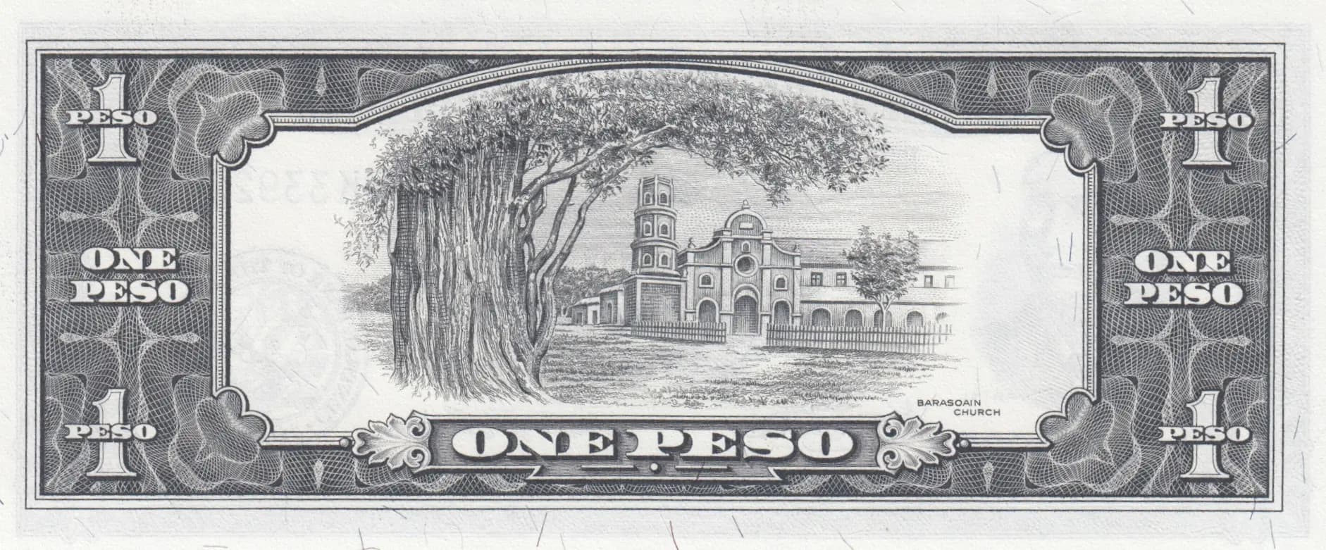 1 peso 1949 from Philippines, P-133g (1949) — image 2