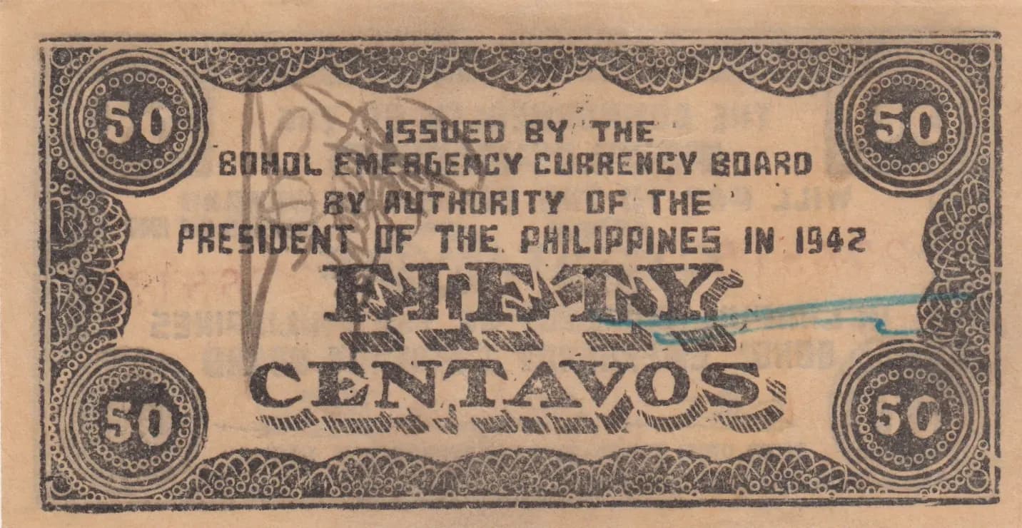 25 centavos 1942 from Philippines, P-S133 (1942) — image 2