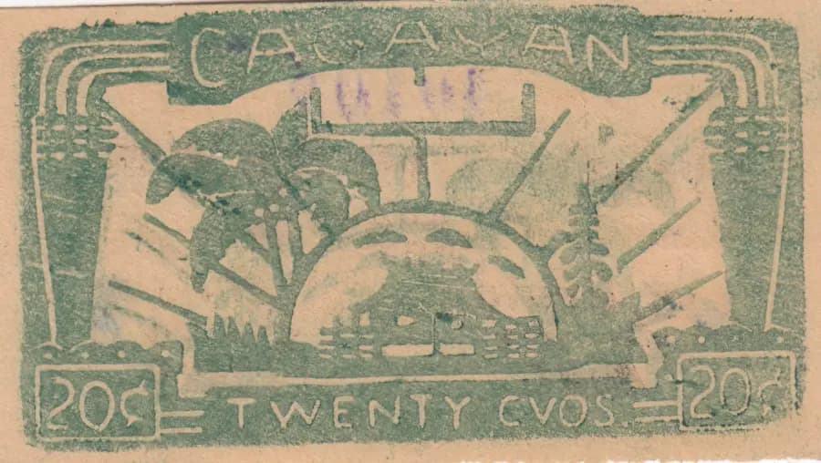 20 centavos 1942 from Philippines, P-S183a (1942) — image 2