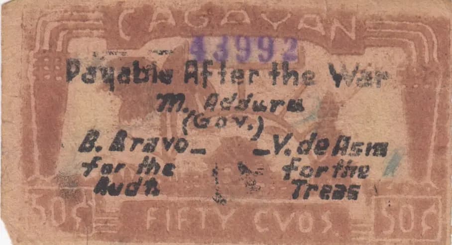 50 centavos 1942 from Philippines, P-S185