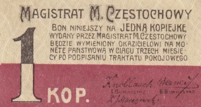 1 kopeek  from Poland, P-unlisted () — image 2