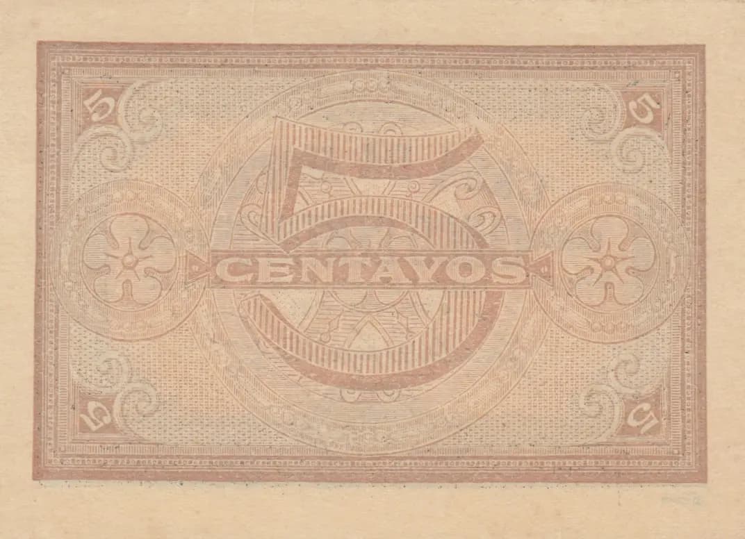 5 centavos 1918 from Portugal, P-97 (1918) — image 2
