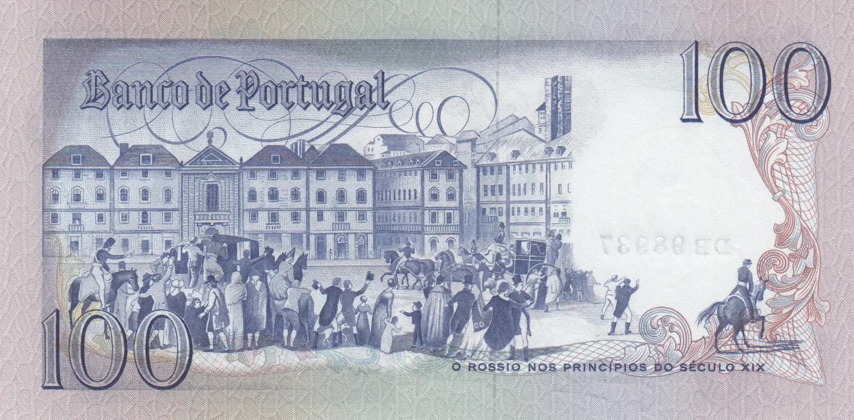 100 escudos 1980 from Portugal, P-178a (1980) — image 2