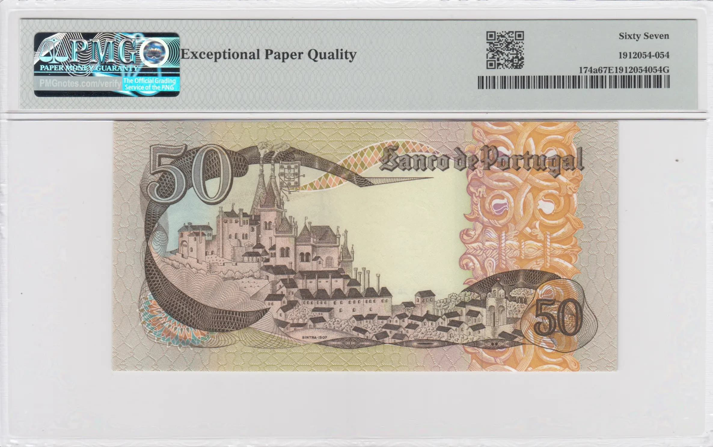 50 escudos 1968 from Portugal, P-174a (1968) — image 2