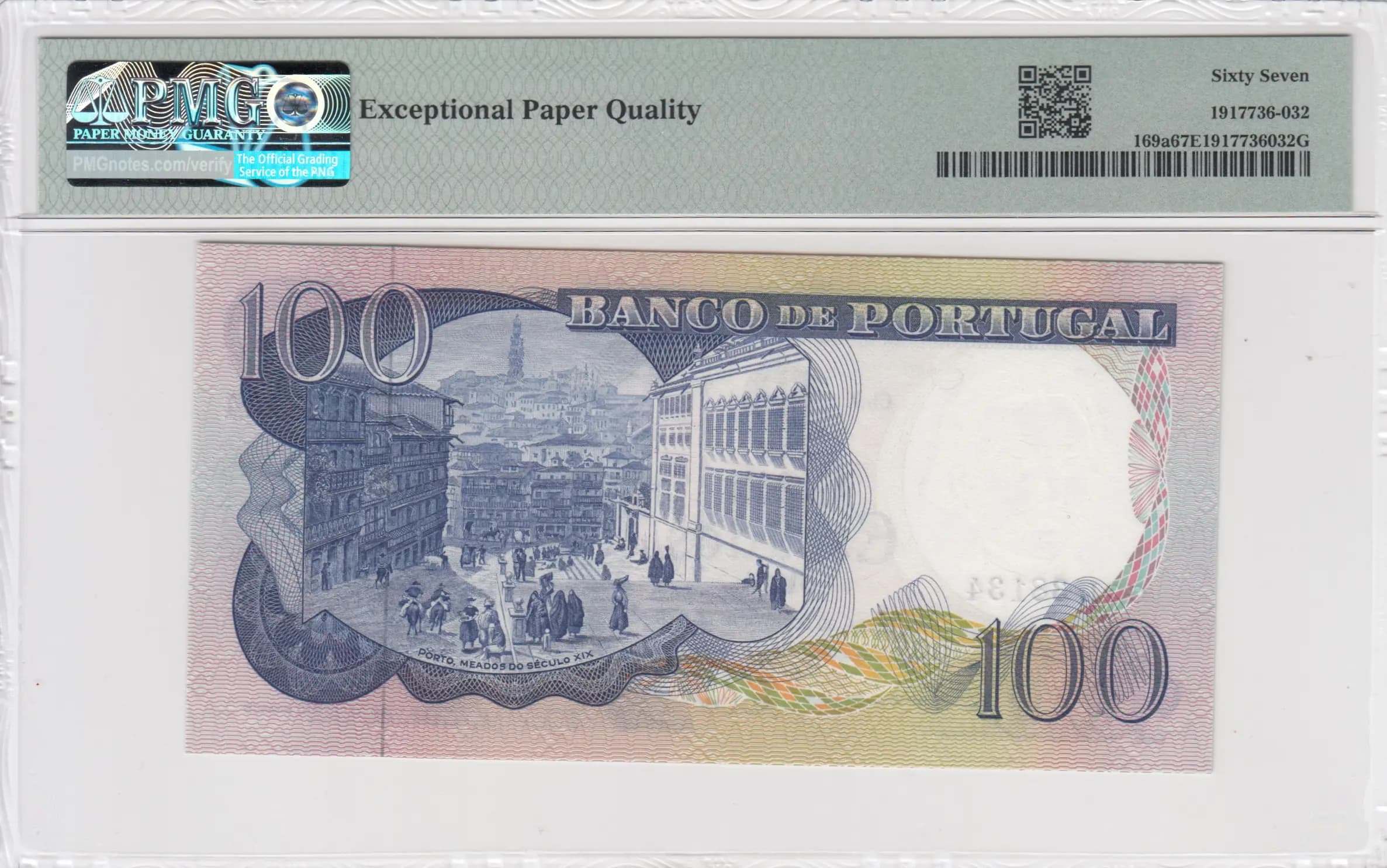 1000 escudos 1965 from Portugal, P-169a(21) (1965) — image 2