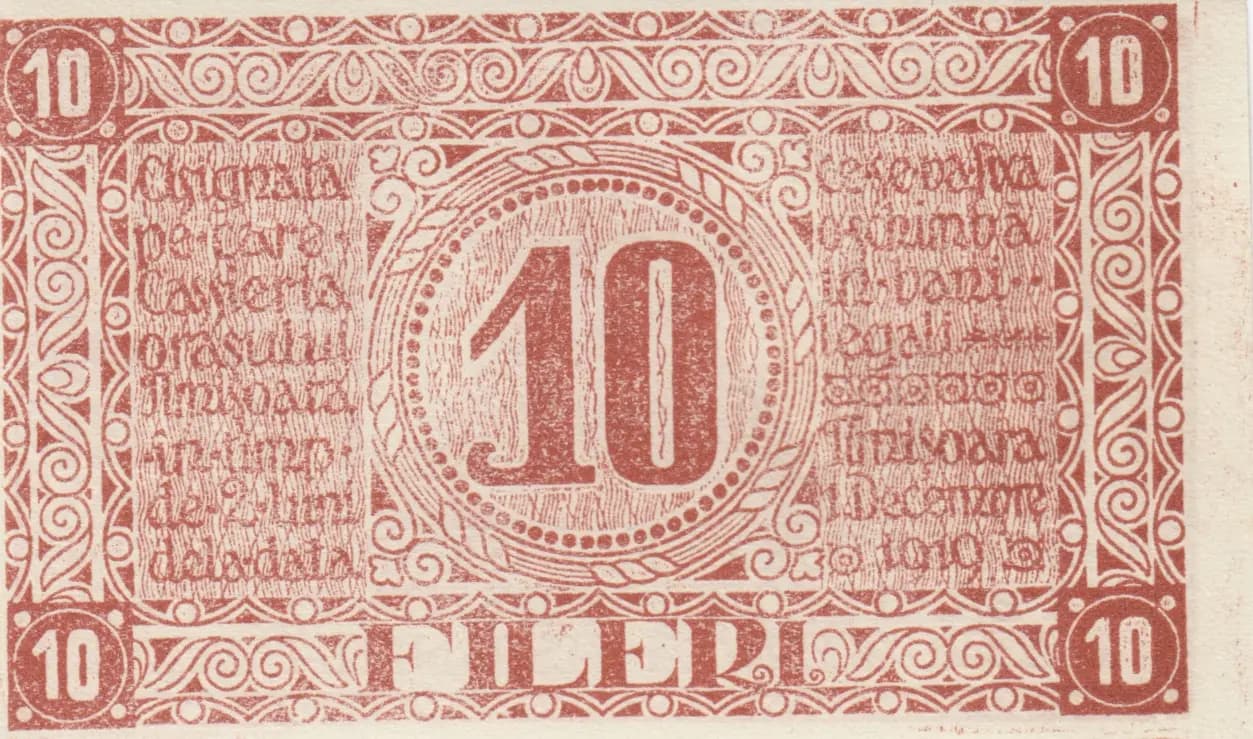 10 filer 1919 from Romania, P-unlisted (1919) — image 2