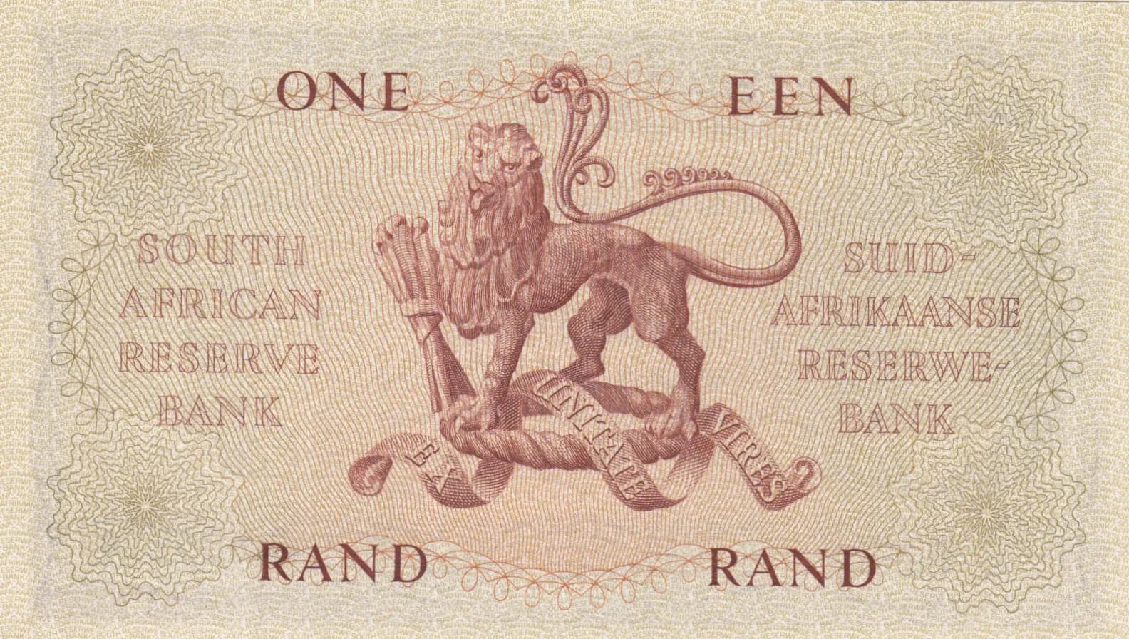 1 rand 1961 from South Africa, P-102b (1961) — image 2
