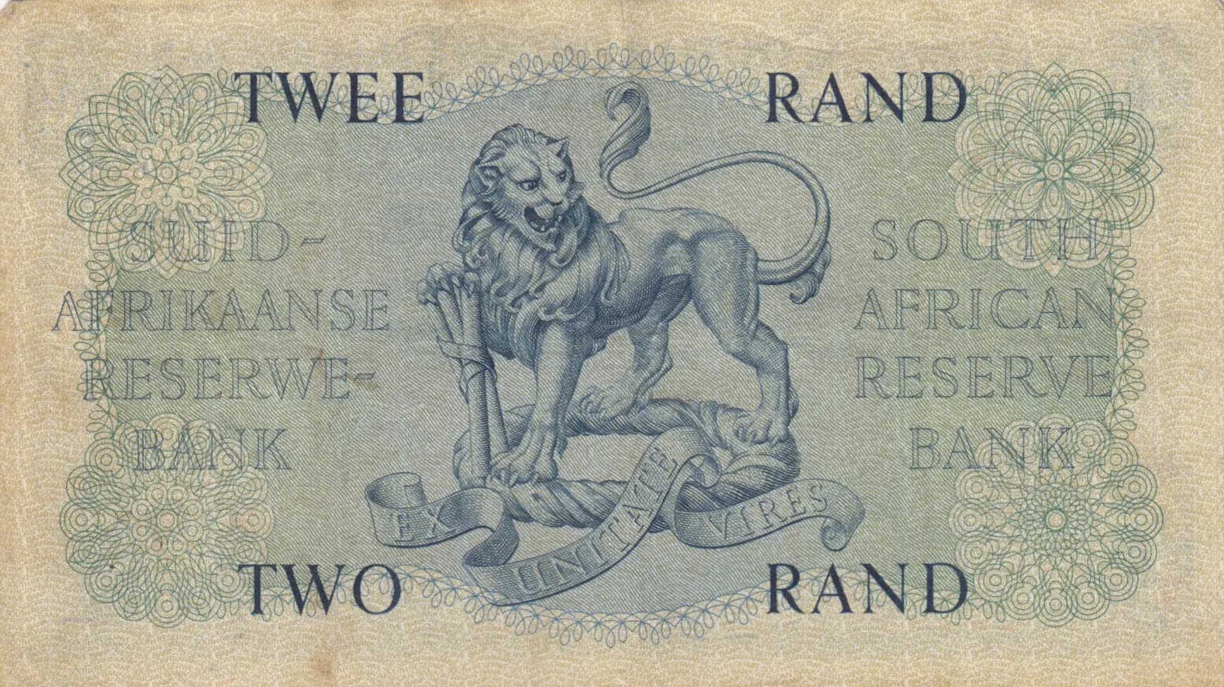 2 rand 1961 from South Africa, P-104a (1961) — image 2