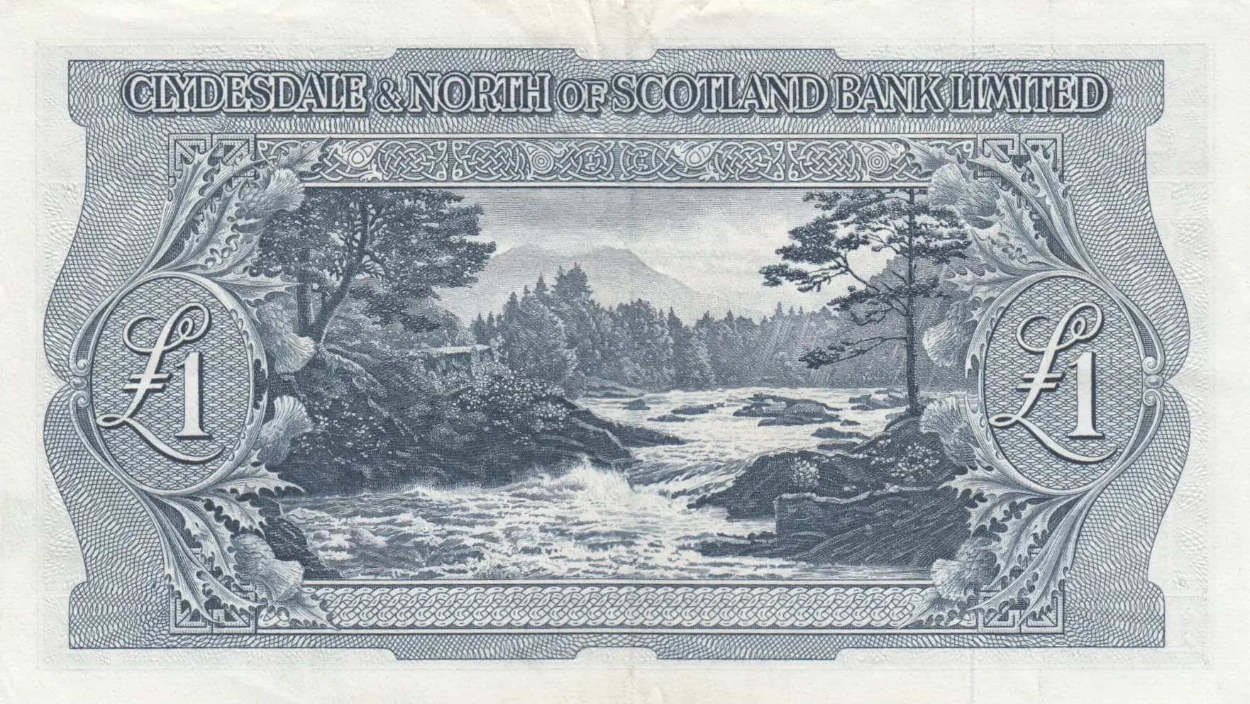 1 pound 1952 from Scotland, P-191a (1952) — image 2