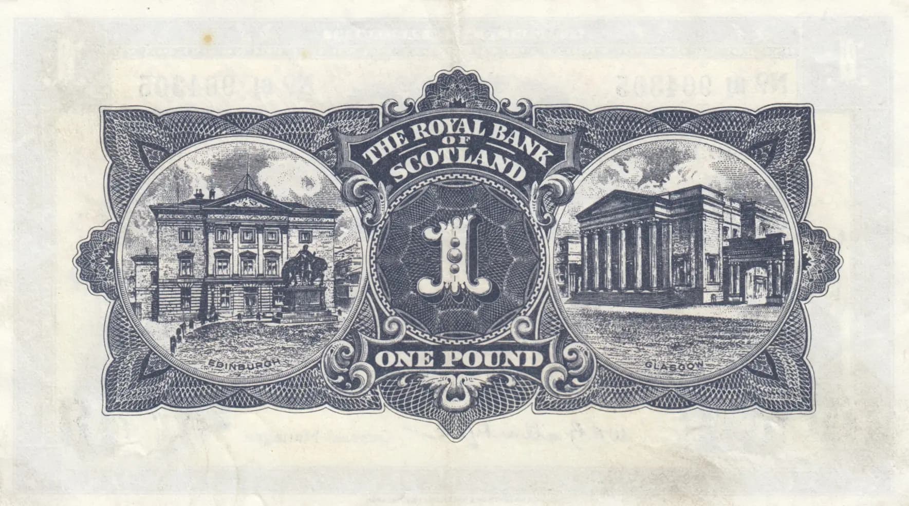 1 pound 1962 from Scotland, P-324b (1962) — image 2