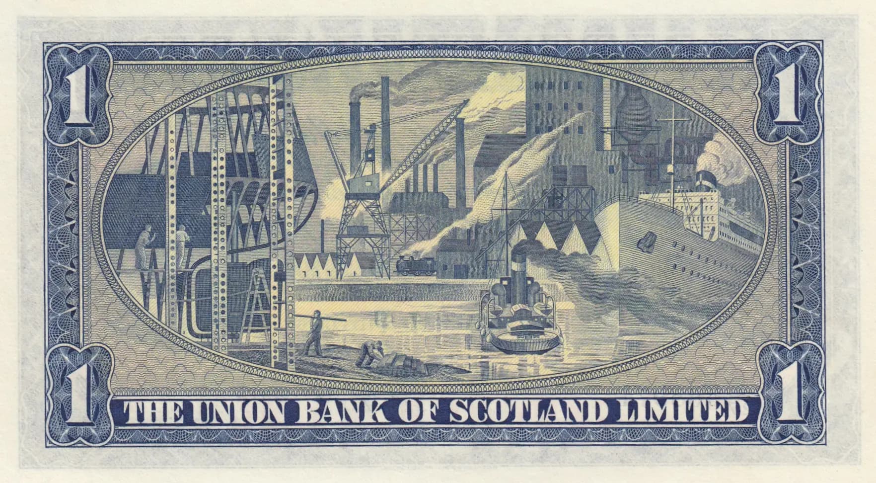 1 pound 1952 from Scotland, P-S816a (1952) — image 2