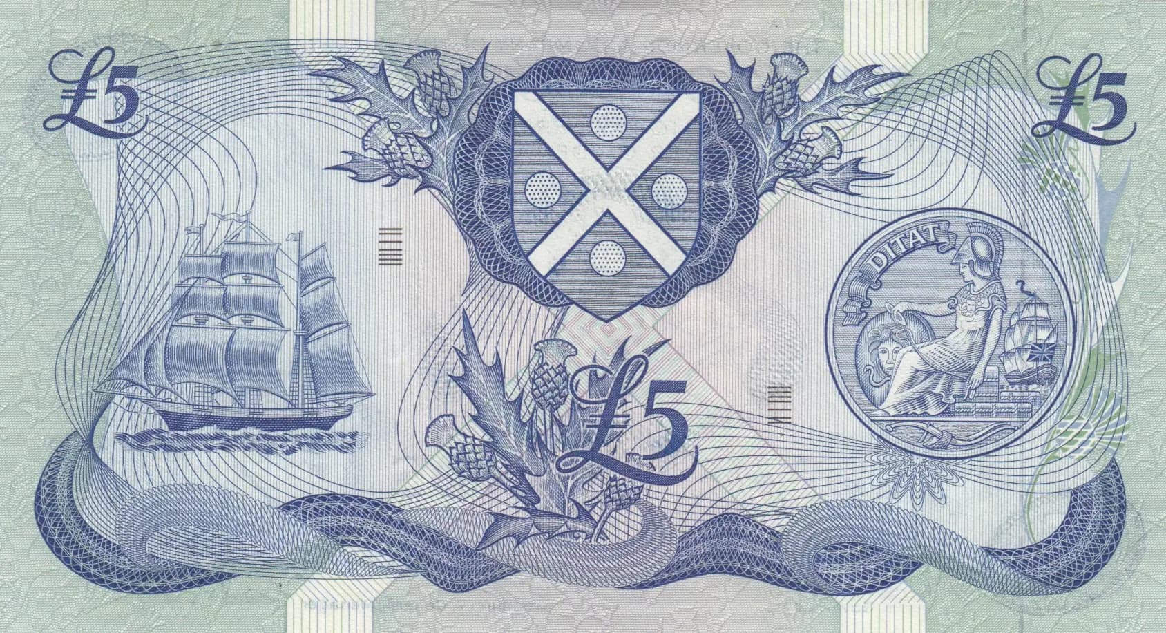 5 pounds 1979 from Scotland, P-112d (1979) — image 2