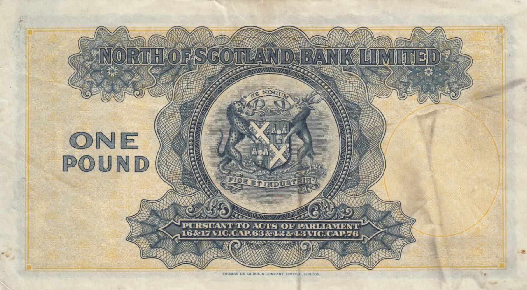 1 pound 1947 from Scotland, P-S644 (1947) — image 2