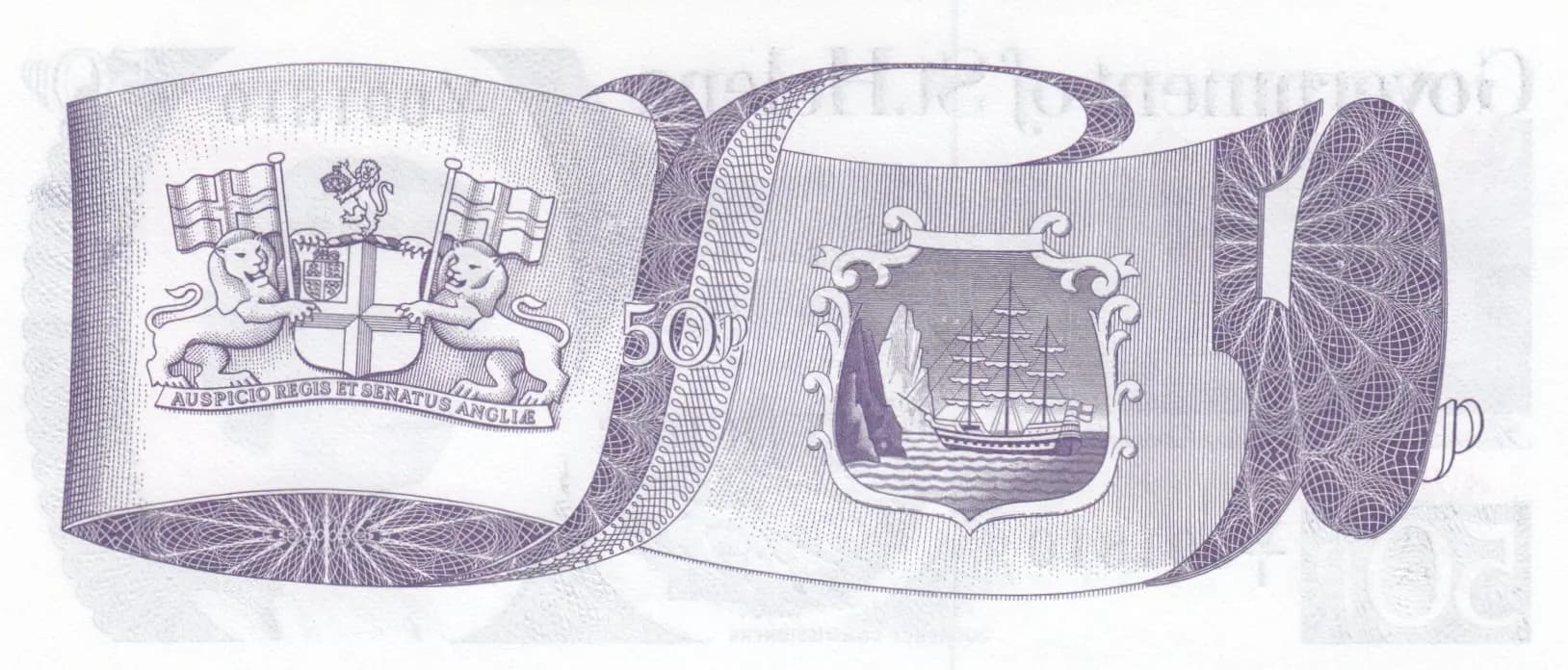 50 pence 1974 from Saint Helena, P-5 (1974) — image 2
