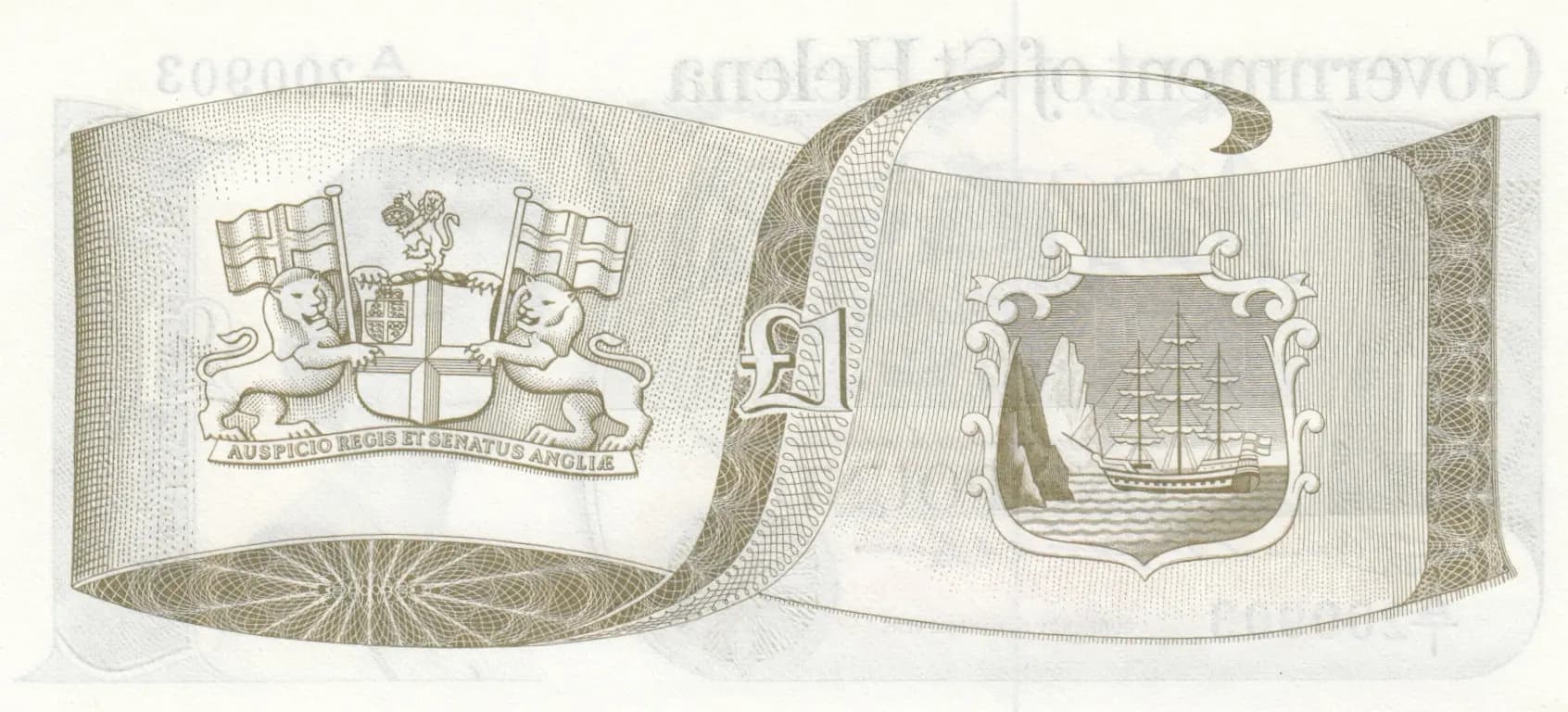 1 pound 1981 from Saint Helena, P-9 (1981) — image 2