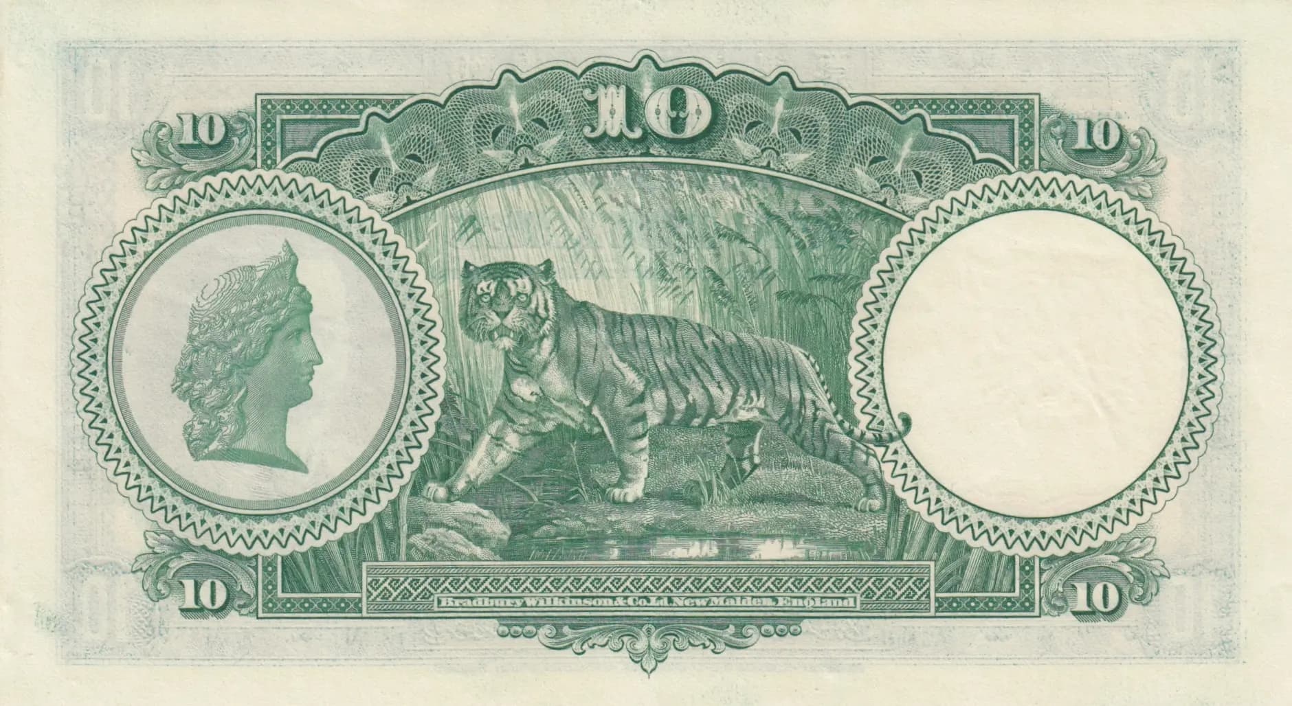 10 dollars 1932 from Straits Settlements, P-18a (1932) — image 2