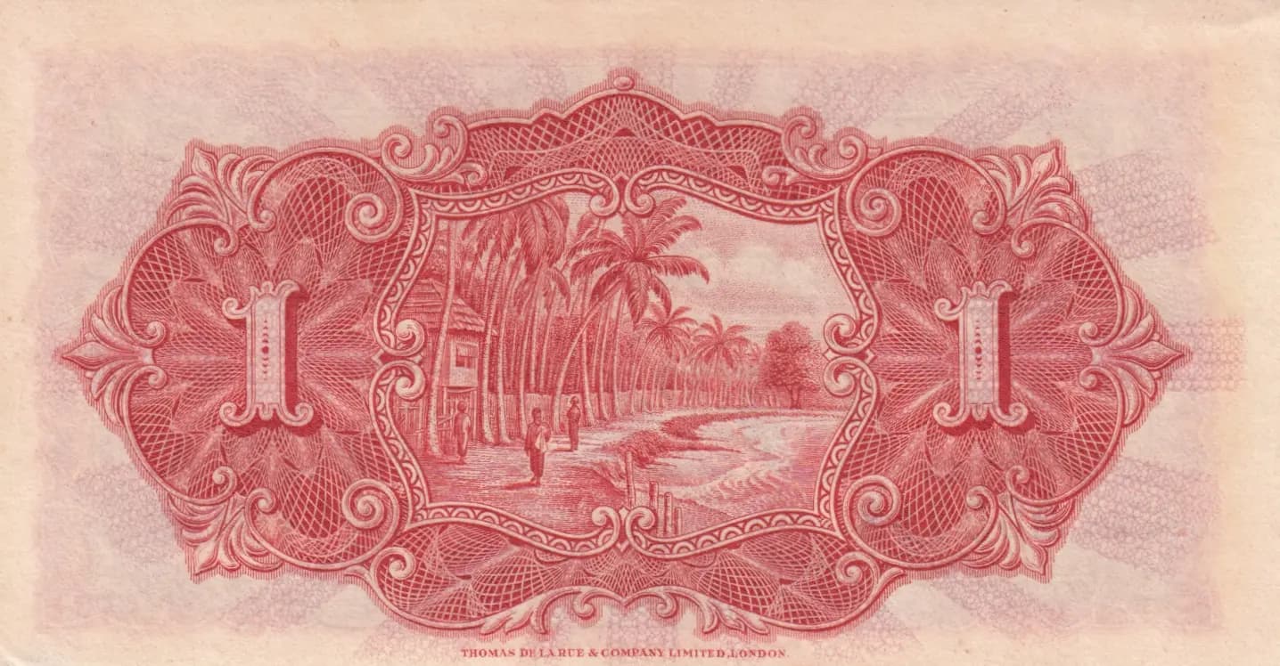 1 dollar 1925 from Straits Settlements, P-9a (1925) — image 2