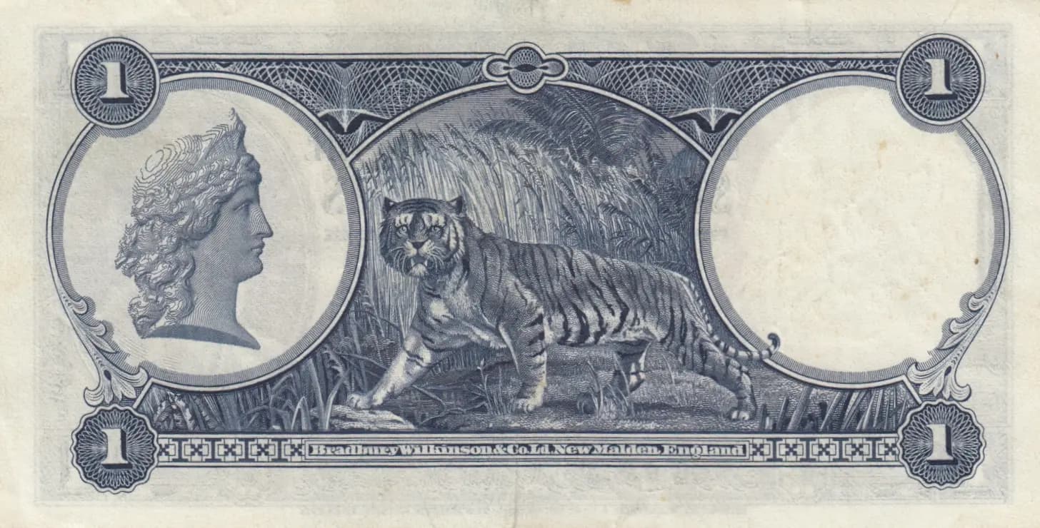 1 dollar 1934 from Straits Settlements, P-16a (1934) — image 2