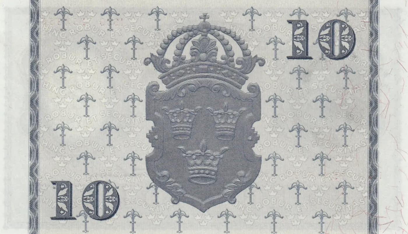 10 kronor 1950 from Sweden, P-40k (1950) — image 2