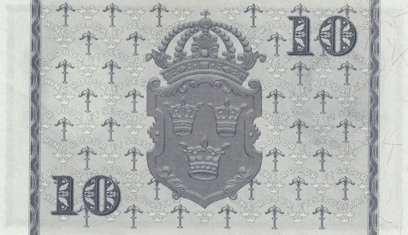 10 kronor 1953 from Sweden, P-43a (1953) — image 2