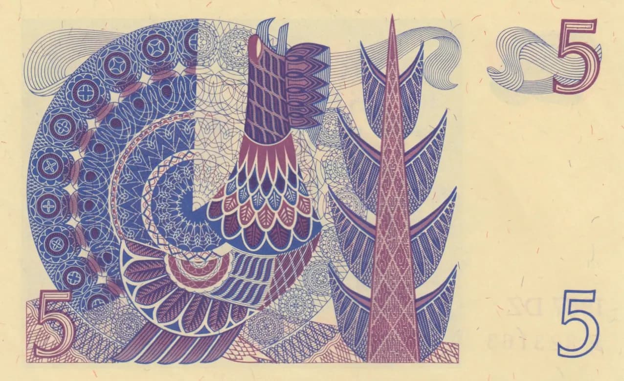 5 kronor 1967 from Sweden, P-51a (1967) — image 2