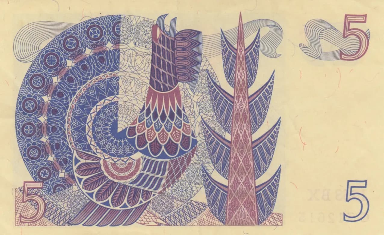 5 kronor 1968 from Sweden, P-51a (1968) — image 2