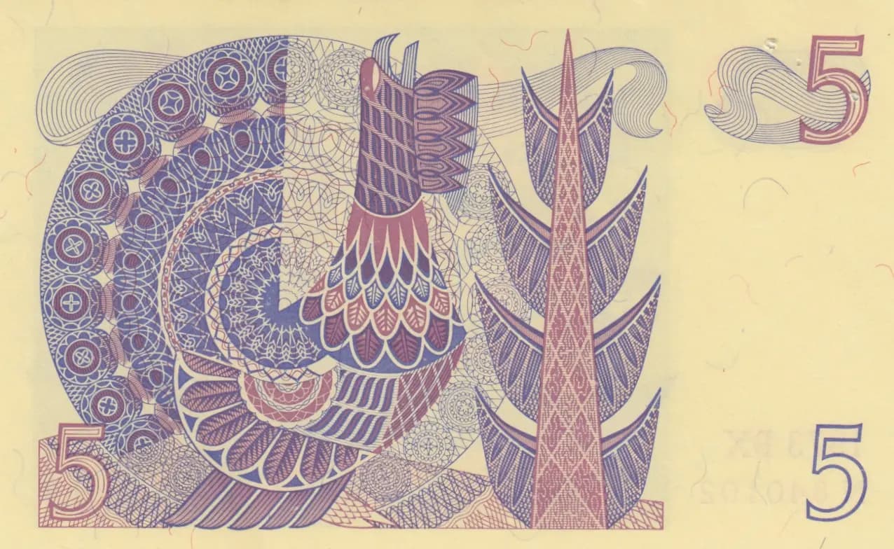 5 kronor 1973 from Sweden, P-51c (1973) — image 2